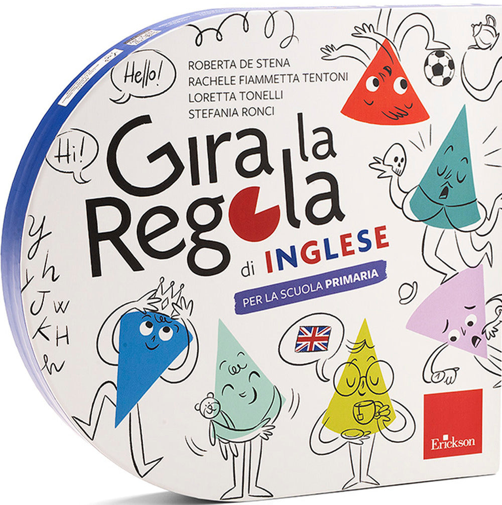 Copertina del libro GIRA LA REGOLA DI INGLESE