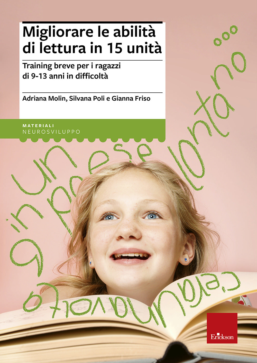 Copertina del libro MIGLIORARE LE ABILITA DI LETTURA IN 15 U