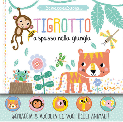 Copertina del libro TIGROTTO A SPASSO GIUNGLA