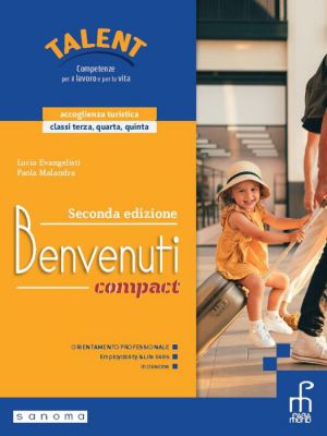 Copertina del libro BENVENUTI COMPACT SECONDA EDIZIONE Immagine principale del prodotto