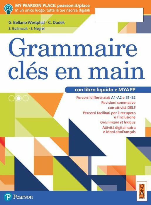 Copertina del libro GRAMMAIRE CLES EN MAIN ED. MISTA Immagine principale del prodotto