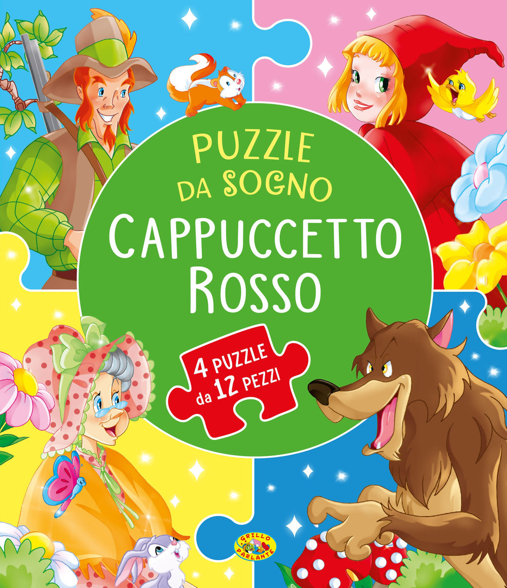 Copertina del libro CAPPUCCETTO ROSSO-PUZZLE DA SOGNO