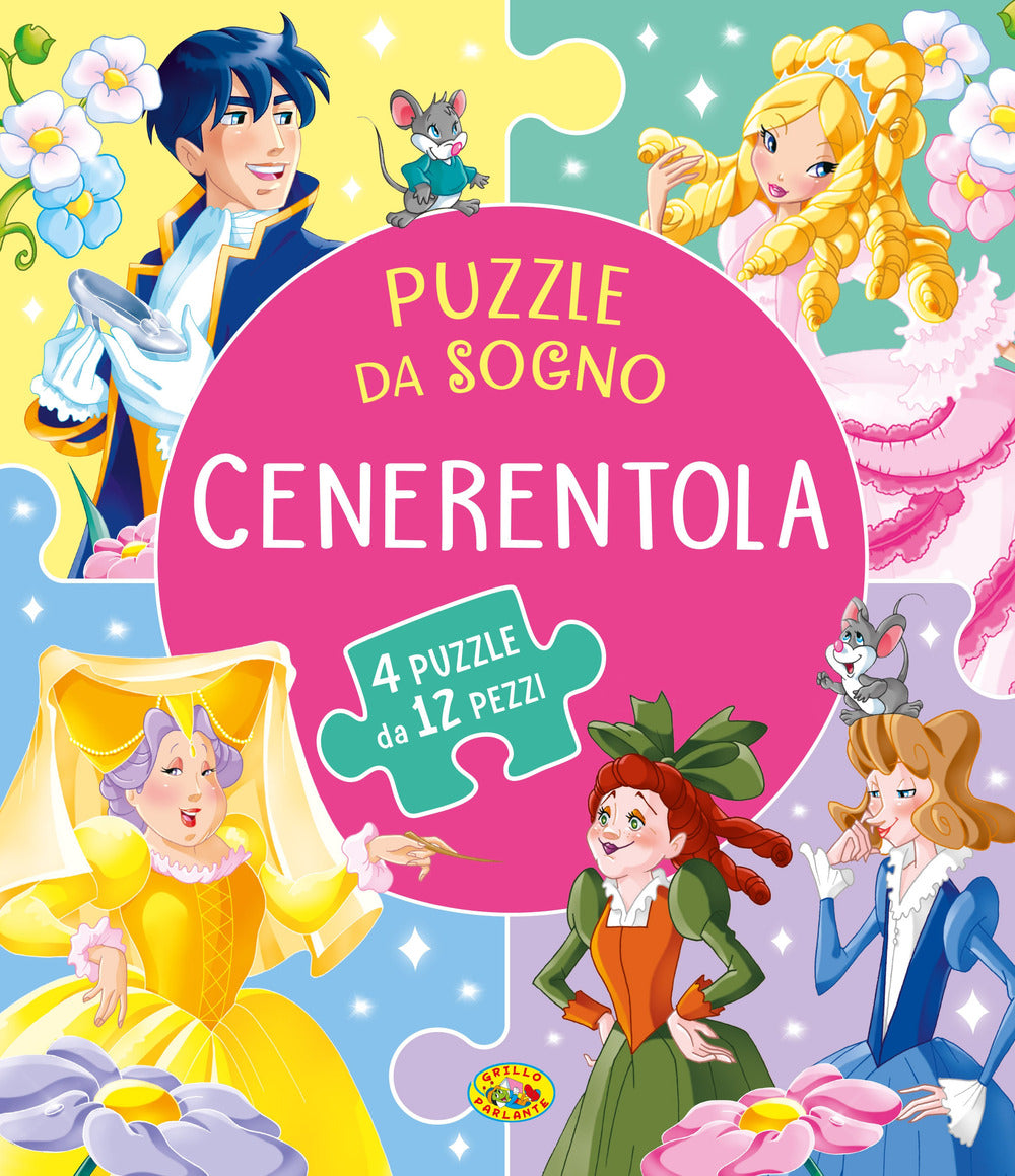 Copertina del libro CENERENTOLA-PUZZLE DA SOGNO