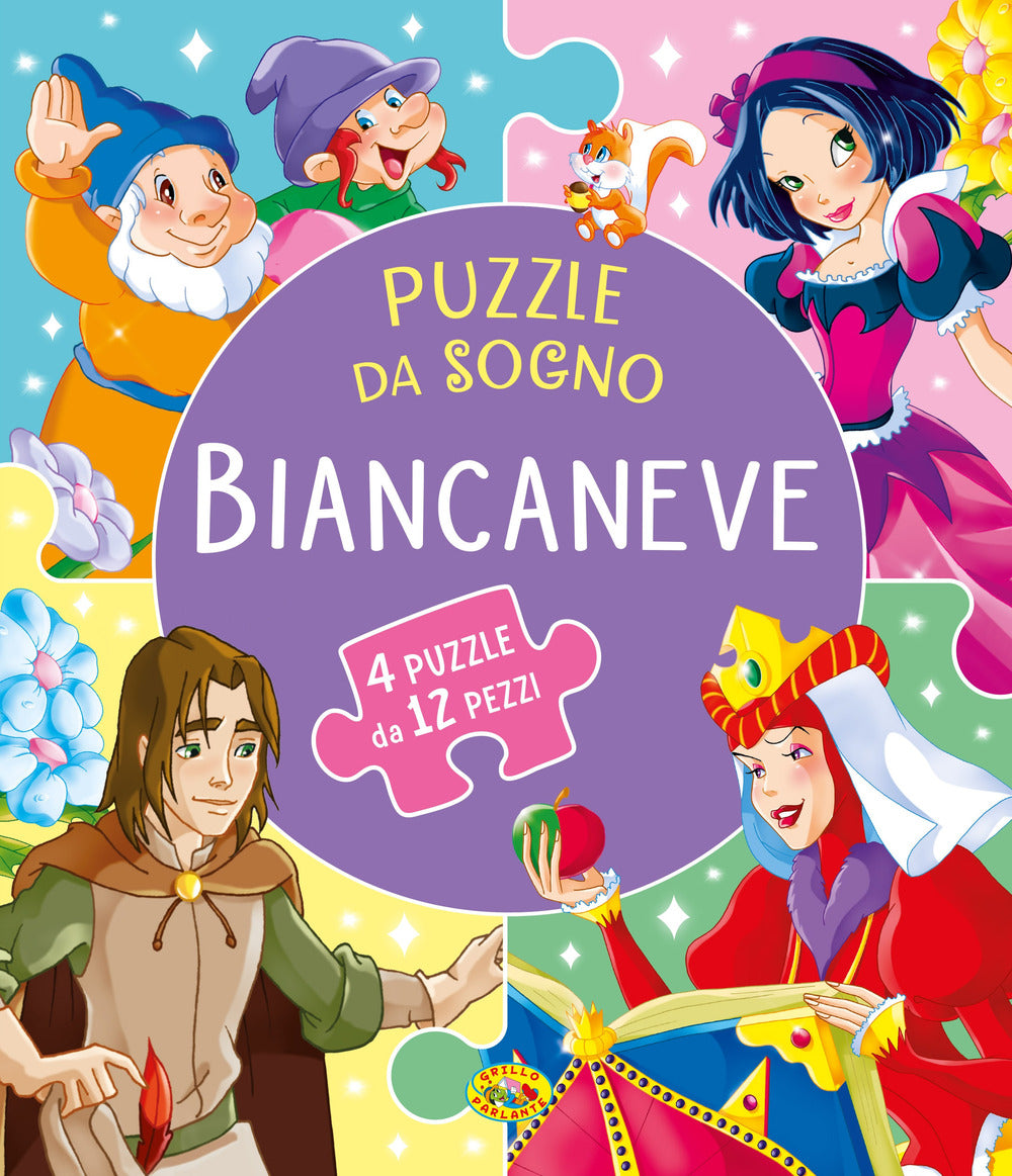 Copertina del libro BIANCANEVE-PUZZLE DA SOGNO