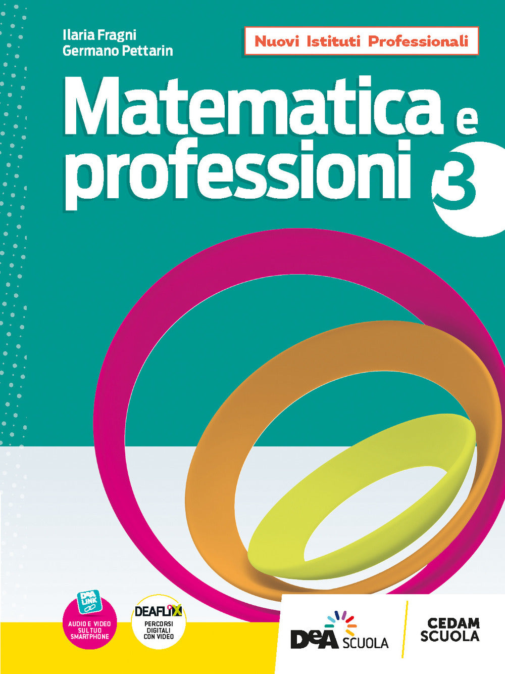 Copertina del libro MATEMATICA E PROFESSIONI ED. MISTA