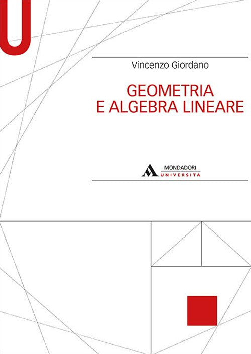 Copertina del libro GEOMETRIA E ALGEBRA  LINEARE