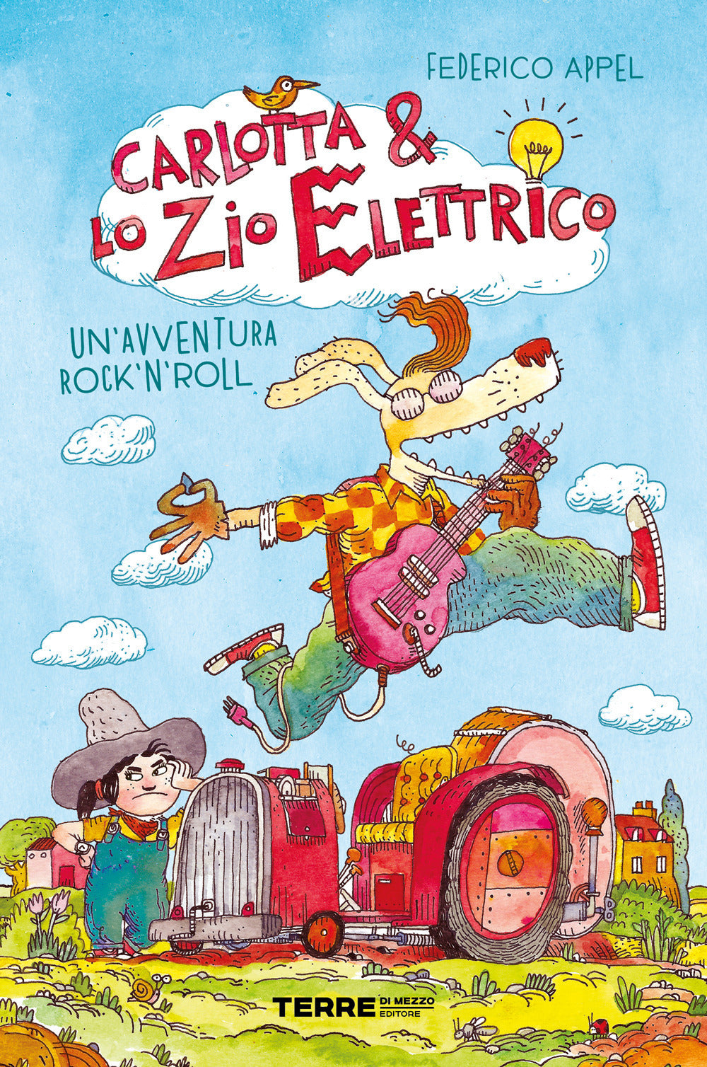 Copertina del libro CARLOTTA & LO ZIO ELETTRICO. UN'AVVENTUR
