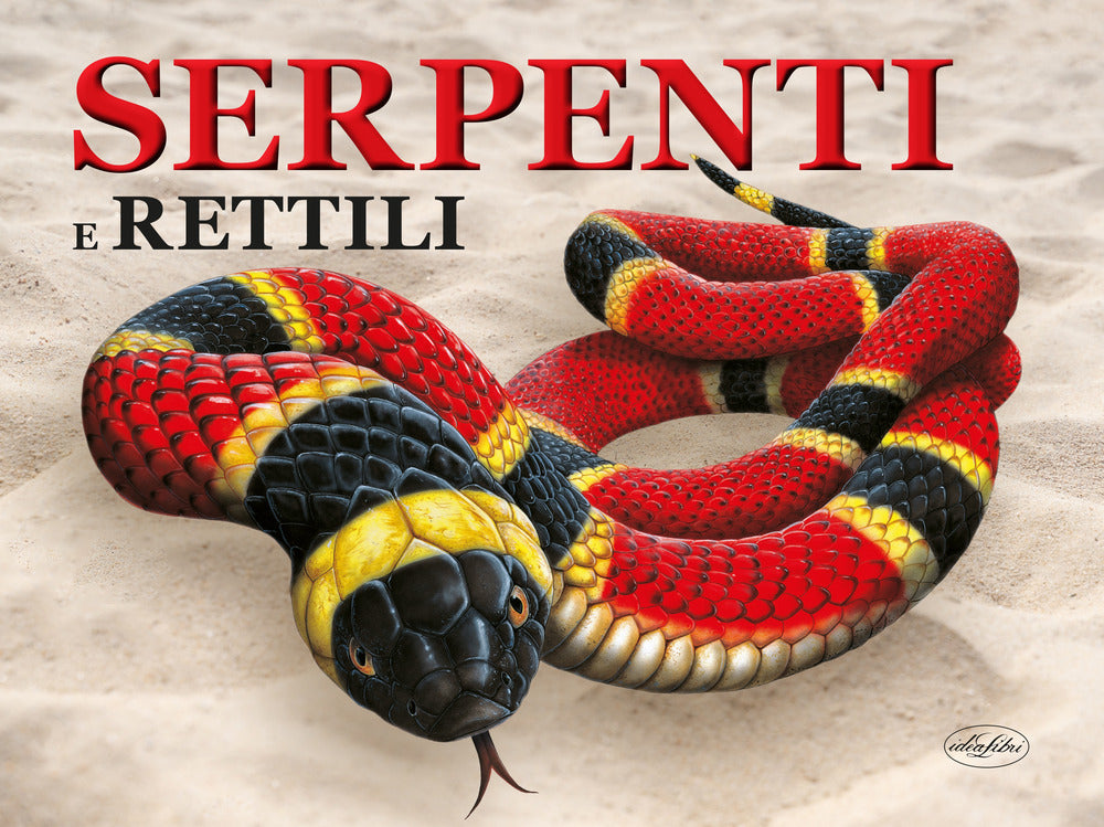 Copertina del libro SERPENTI E RETTILI
