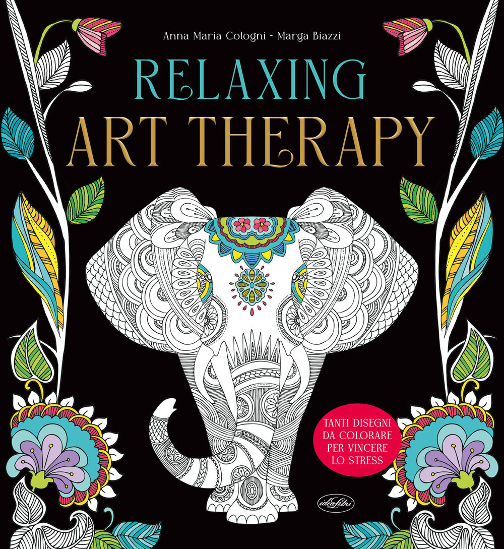 Copertina del libro RELAXING ART THERAPY