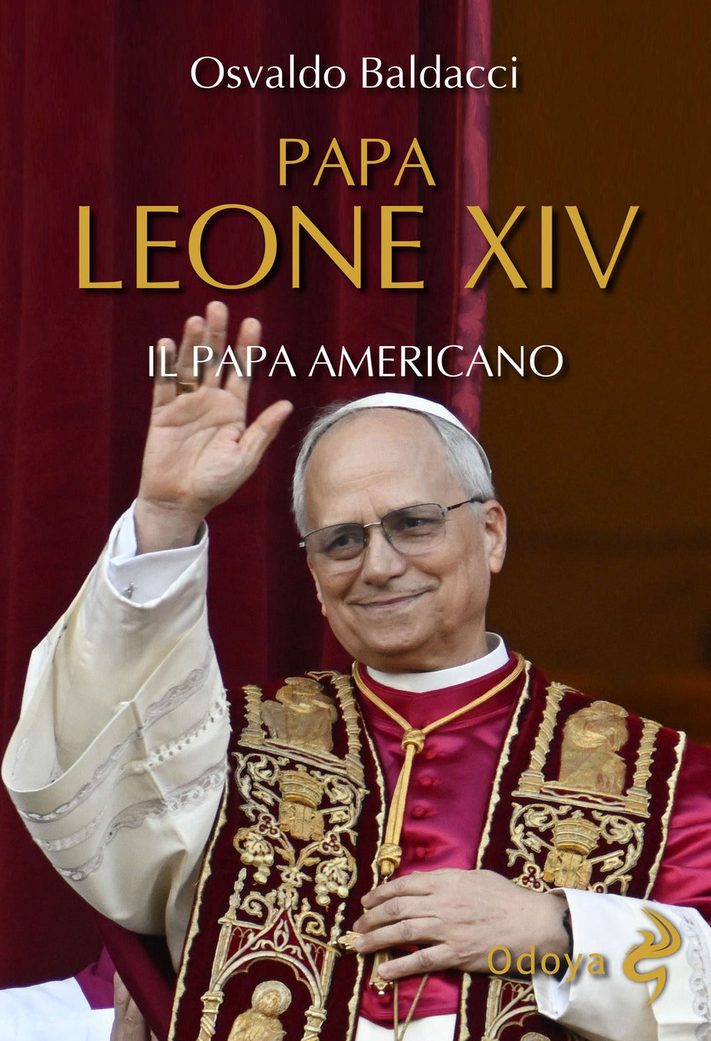 Copertina del libro papa leone xiv