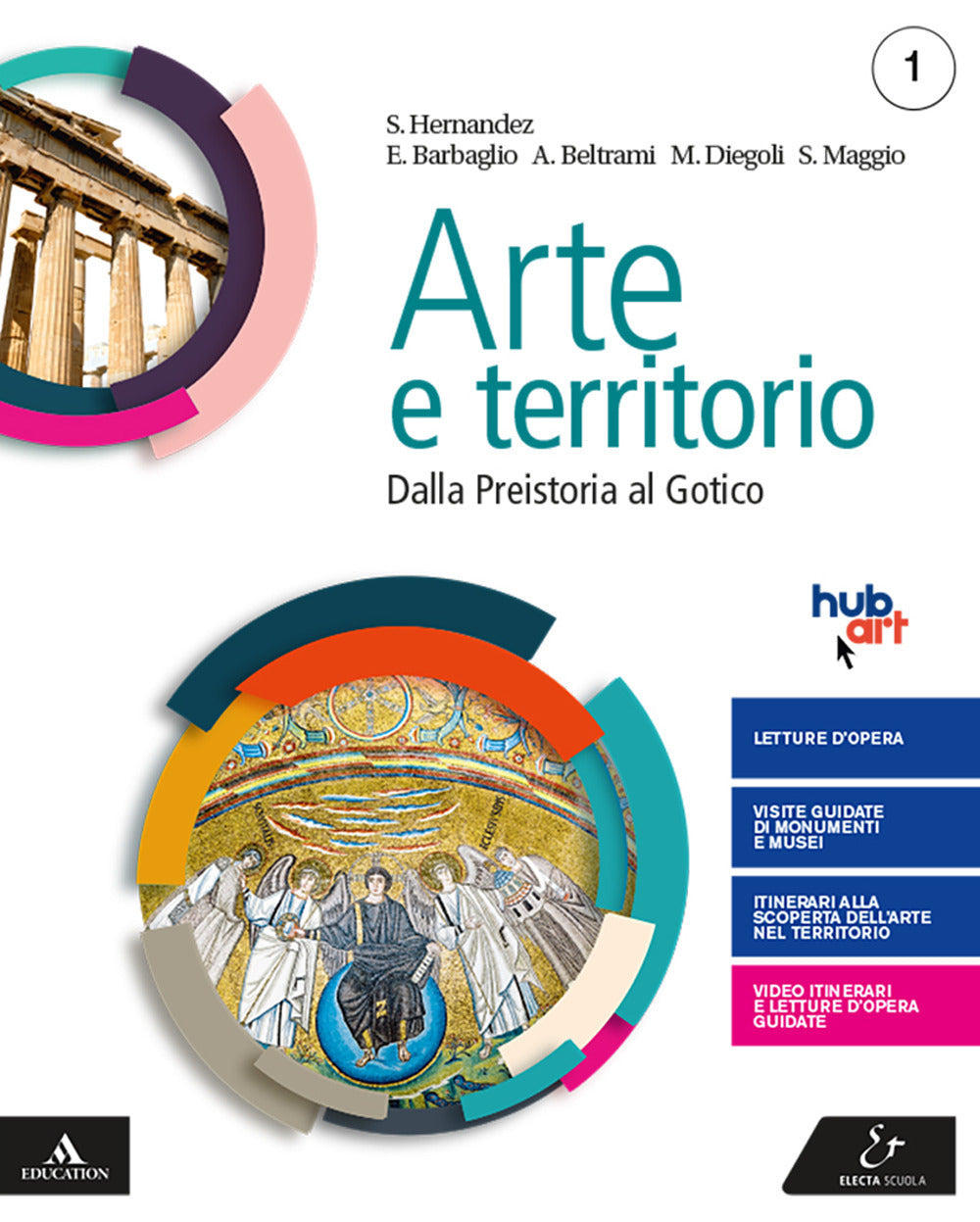 Copertina del libro ARTE E TERRITORIO 1 ED. MISTA Immagine principale del prodotto