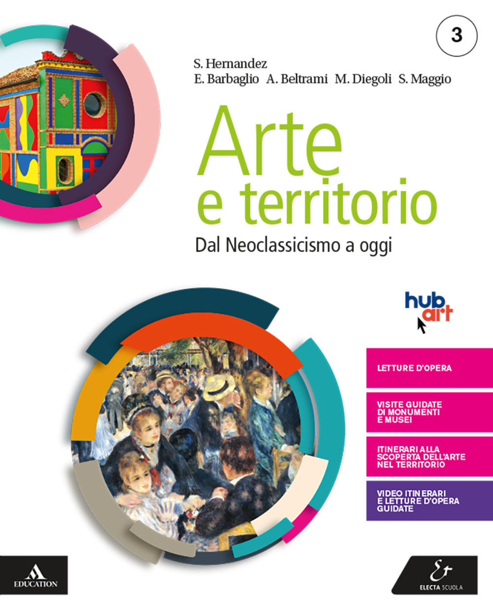 Copertina del libro ARTE E TERRITORIO 3 ED. MISTA