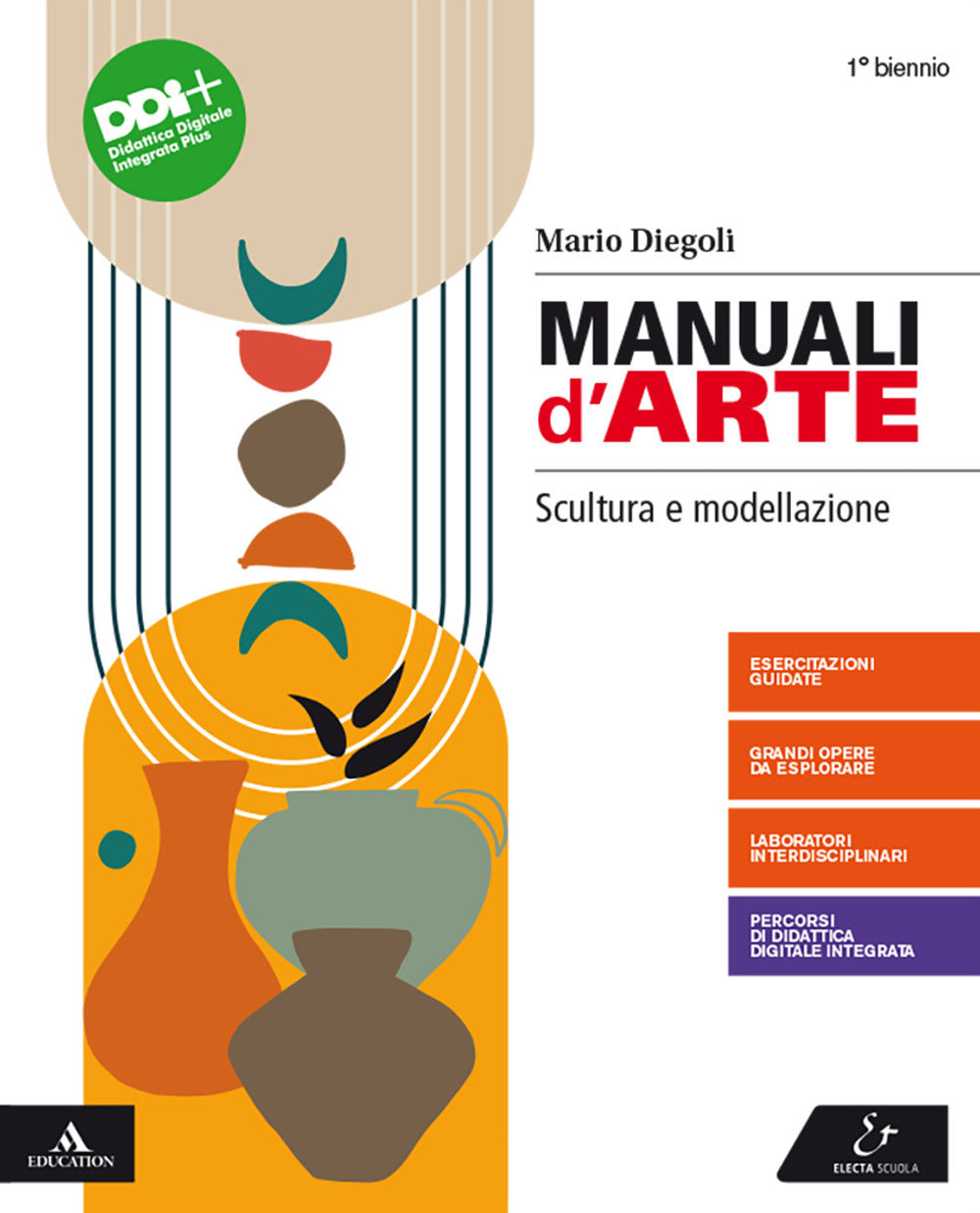 Copertina del libro MANUALI D'ARTE ED. MISTA