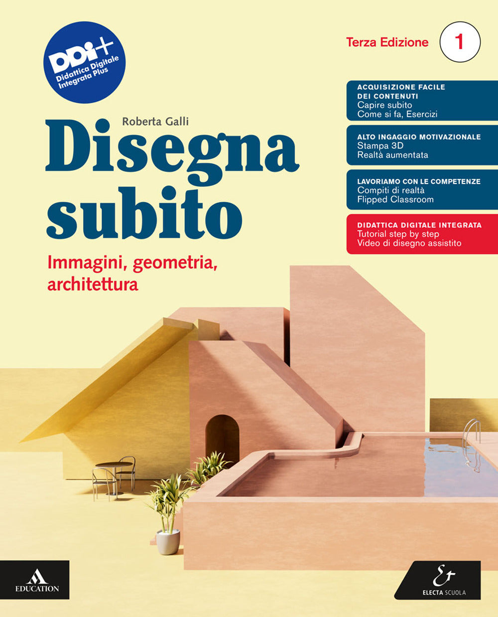 Copertina del libro DISEGNA SUBITO 3ED 1 2024 Immagine principale del prodotto