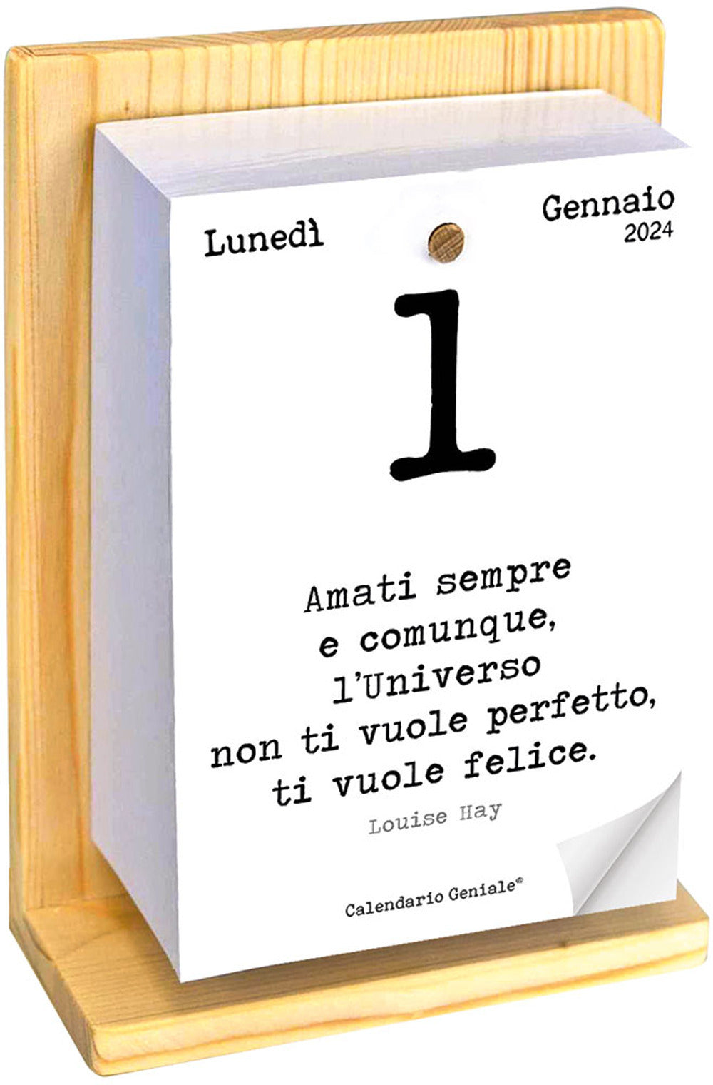 Copertina del libro CALENDARIO GENIALE 2024 SUPPOR