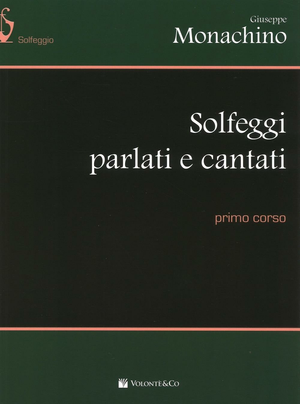 Copertina del libro SOLFEGGI PARLATI E CANTATI 1
