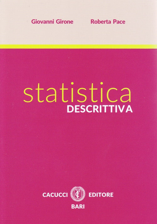 Copertina del libro STATISTICA DESCRITTIVA Immagine principale del prodotto