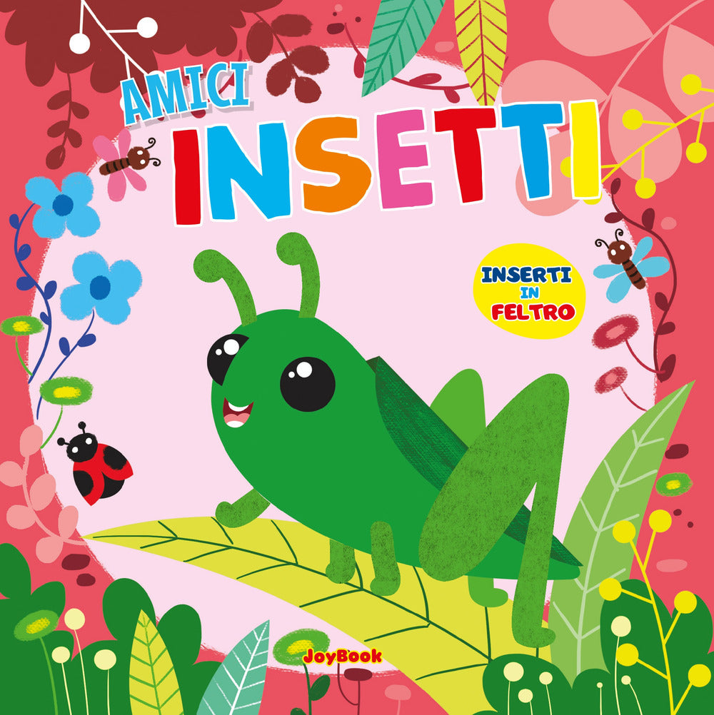 Copertina del libro AMICI INSETTI