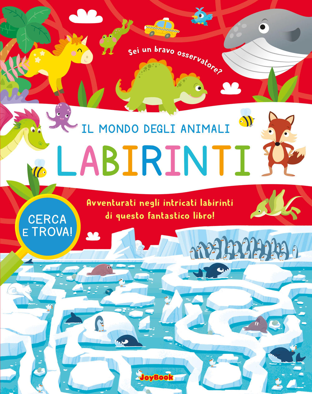 Copertina del libro LABIRINTI - IL MONDO DEGLI ANIMALI Immagine principale del prodotto
