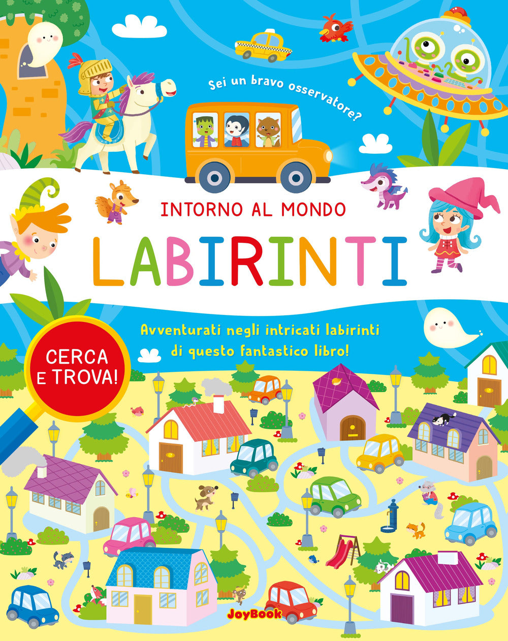 Copertina del libro LABIRINTI - INTORNO AL MONDO