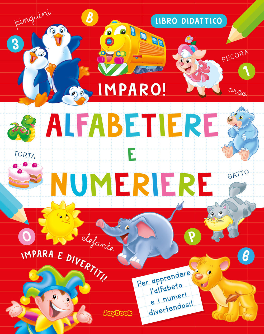 Copertina del libro ALFABETIERE E NUMERIERE Immagine principale del prodotto