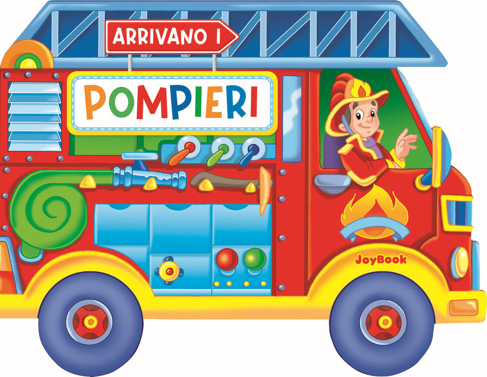 Copertina del libro ARRIVANO I POMPIERI