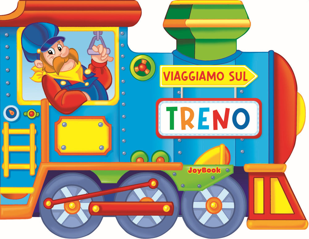 Copertina del libro VIAGGIAMO SUL TRENO