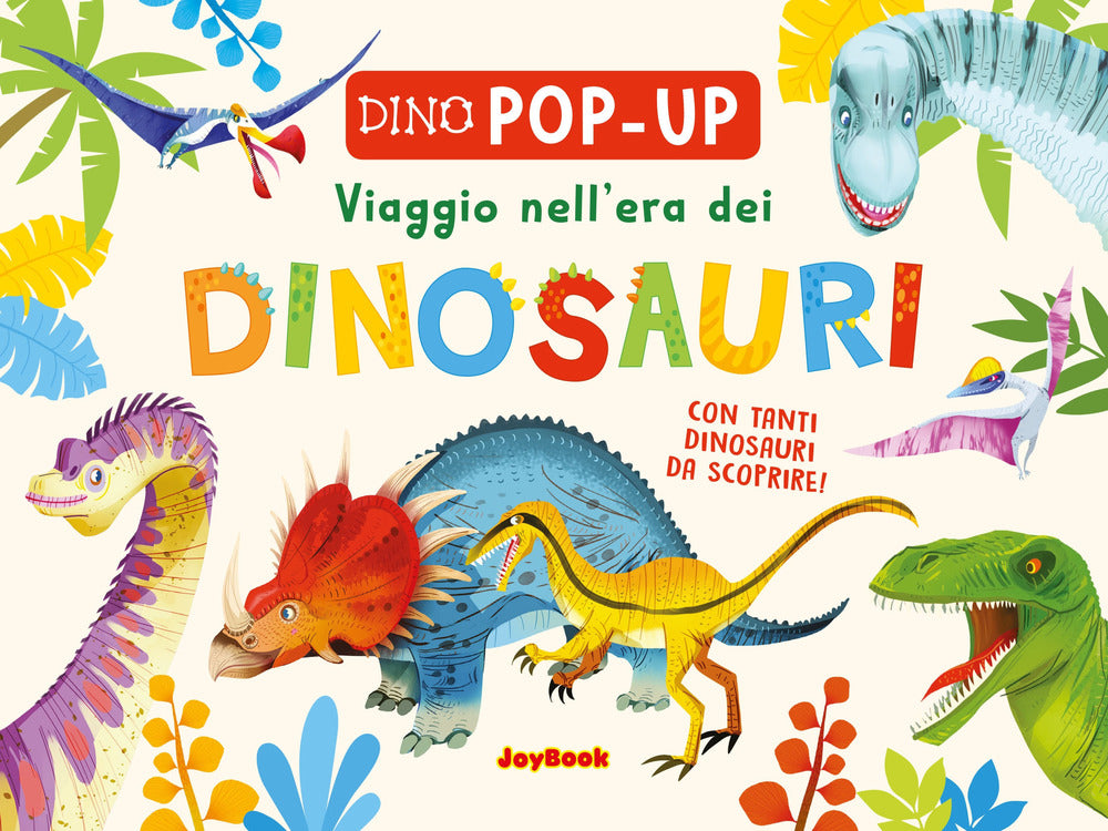 Copertina del libro VIAGGIO NELL'ERA DEI DINOSAURI