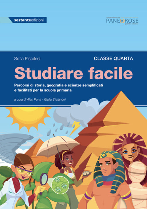 Copertina del libro STUDIARE FACILE 4