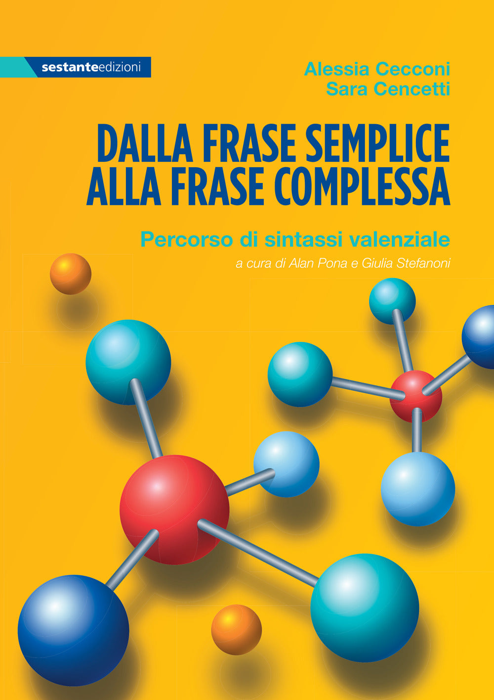 Copertina del libro DALLA FRASE SEMPLICE ALLA FRASE COMPLESS Immagine principale del prodotto
