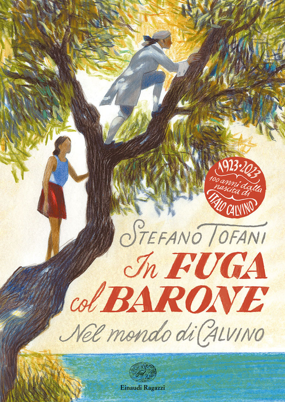 Copertina del libro IN FUGA COL BARONE. NEL MONDO DI CALVINO