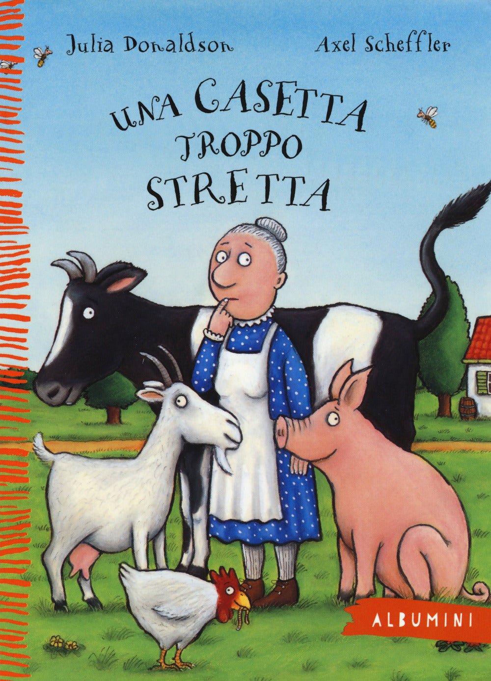 Copertina del libro UNA CASETTA TROPPO STRETTA. EDIZ. A COLO