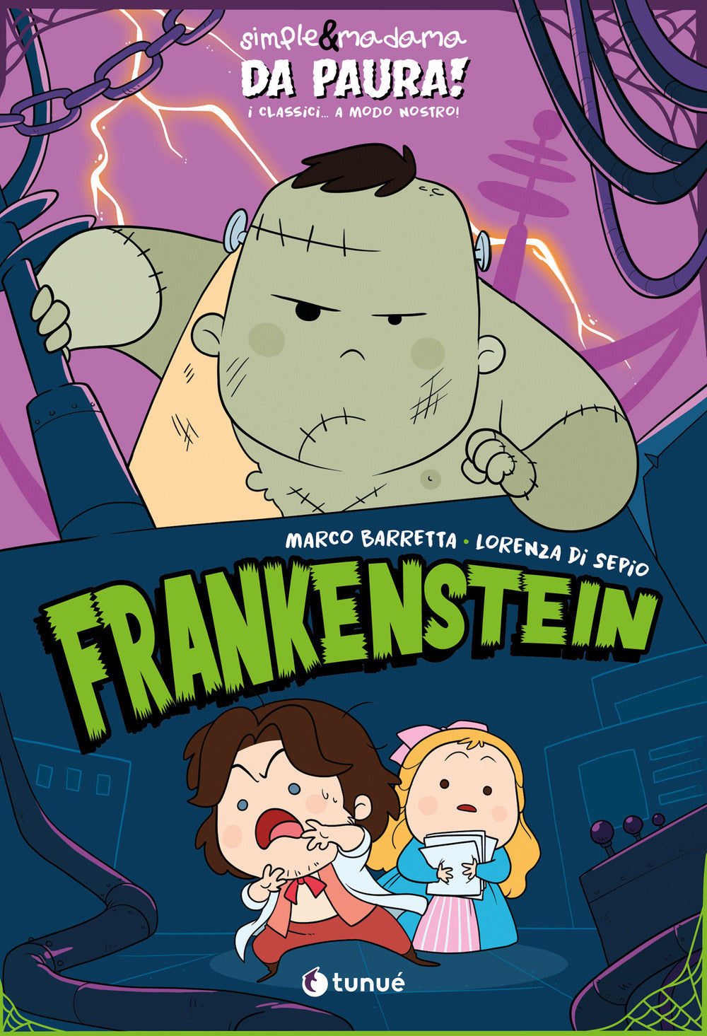 Copertina del libro FRANKENSTEIN. I CLASSICI…DA PAURA!