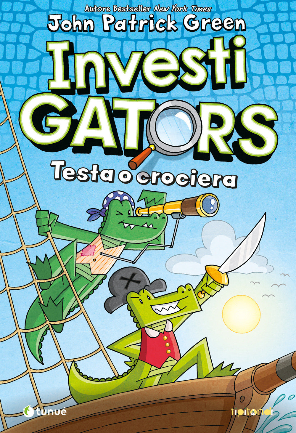Copertina del libro INVESTIGATORS. TESTA O CROCIERA. VOL. 7 Immagine principale del prodotto