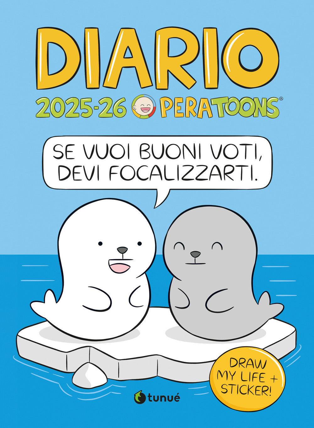 Copertina del libro DIARIO 2025-26 PERA TOONS Immagine principale del prodotto