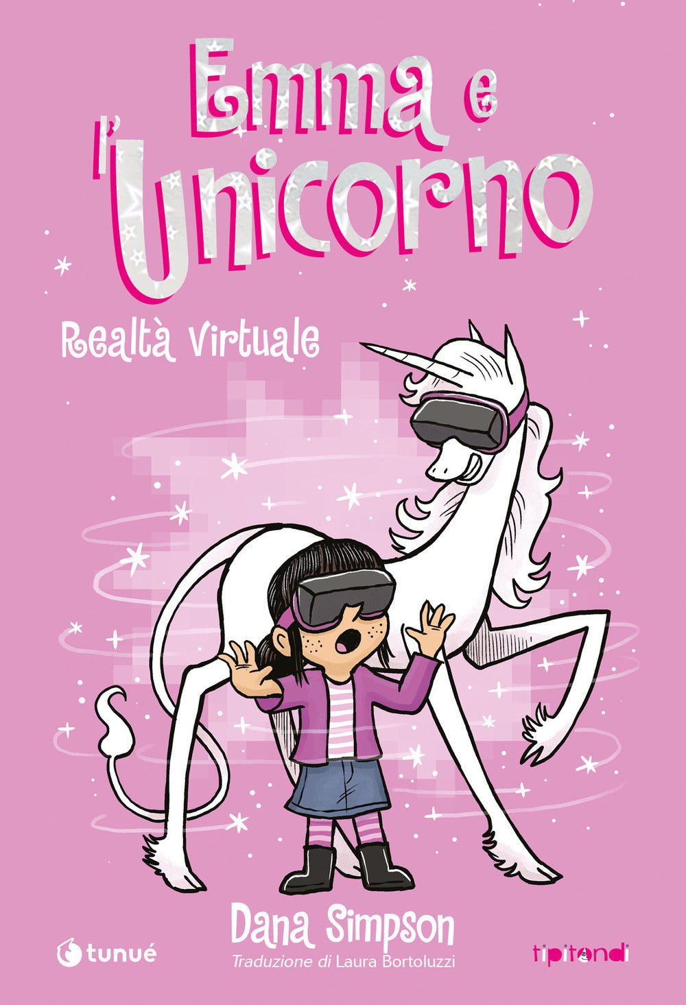 Copertina del libro EMMA E L'UNICORNO. VOL. 12. REALTÀ VIRTU