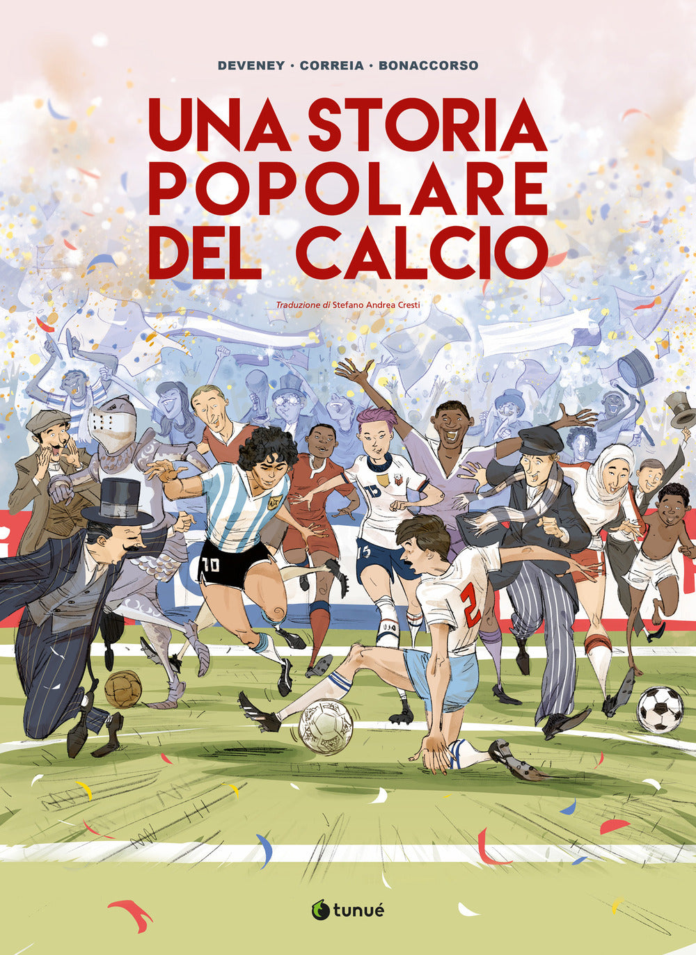 Copertina del libro UNA STORIA POPOLARE DEL CALCIO