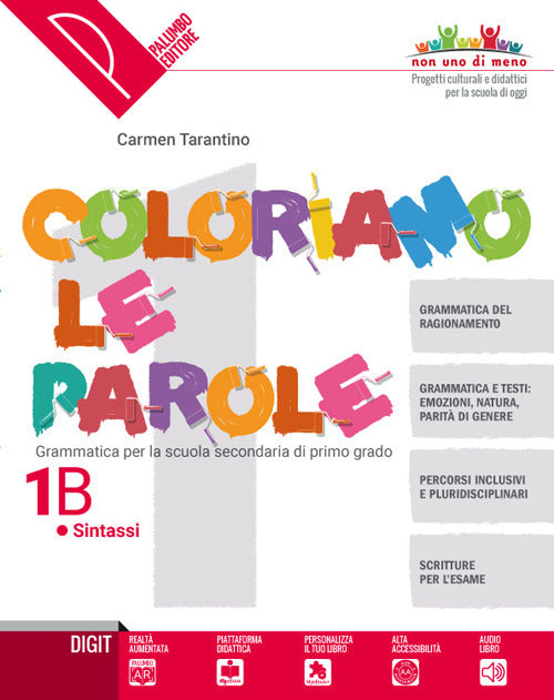 Copertina del libro COLORIAMO LE PAROLE 1B ED. MISTA