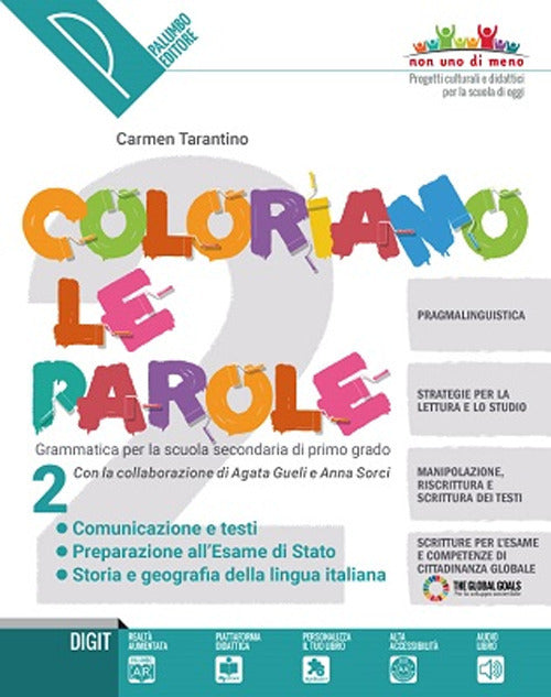 Copertina del libro COLORIAMO LE PAROLE 2 ED. MISTA Immagine principale del prodotto