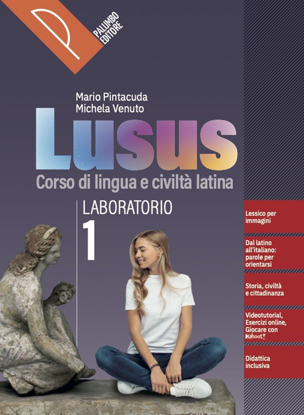 Copertina del libro LUSUS. CORSO DI LINGUA E CIVILTÀ LATINA.