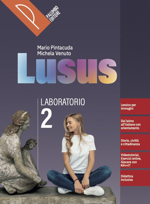 Copertina del libro LUSUS. CORSO DI LINGUA E CIVILTÀ LATINA. Immagine principale del prodotto