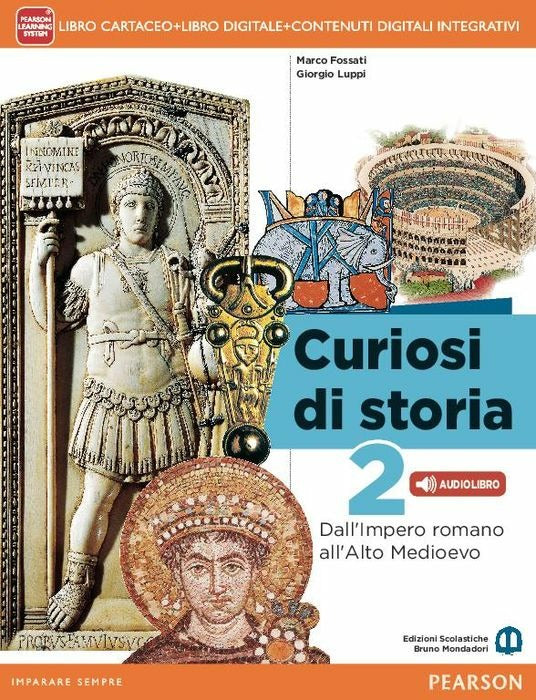 Copertina del libro CURIOSI DI STORIA 2 ED. MISTA Immagine principale del prodotto