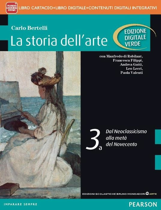 Copertina del libro STORIA DELL'ARTE ED. DIGITALE VERDE 3A+3 Immagine principale del prodotto