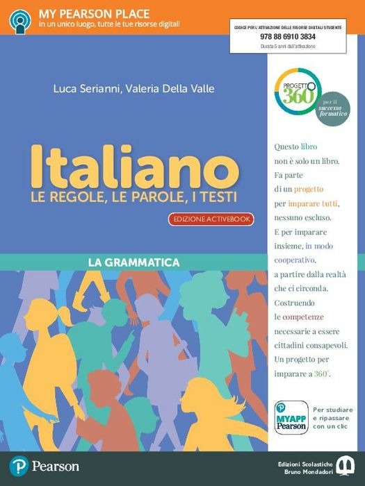 Copertina del libro ITALIANO LE REGOLE LE PAROLE I TESTI ED