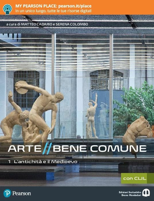 Copertina del libro ARTE BENE COMUNE ED. CON CLIL 1 ED. MIST Immagine principale del prodotto