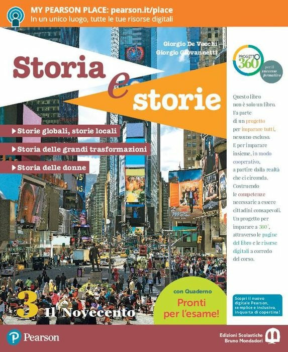 Copertina del libro STORIA E STORIE ED. VERDE 3 ED. MISTA