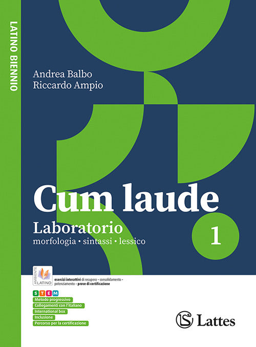 Copertina del libro CUM LAUDE 1 Immagine principale del prodotto