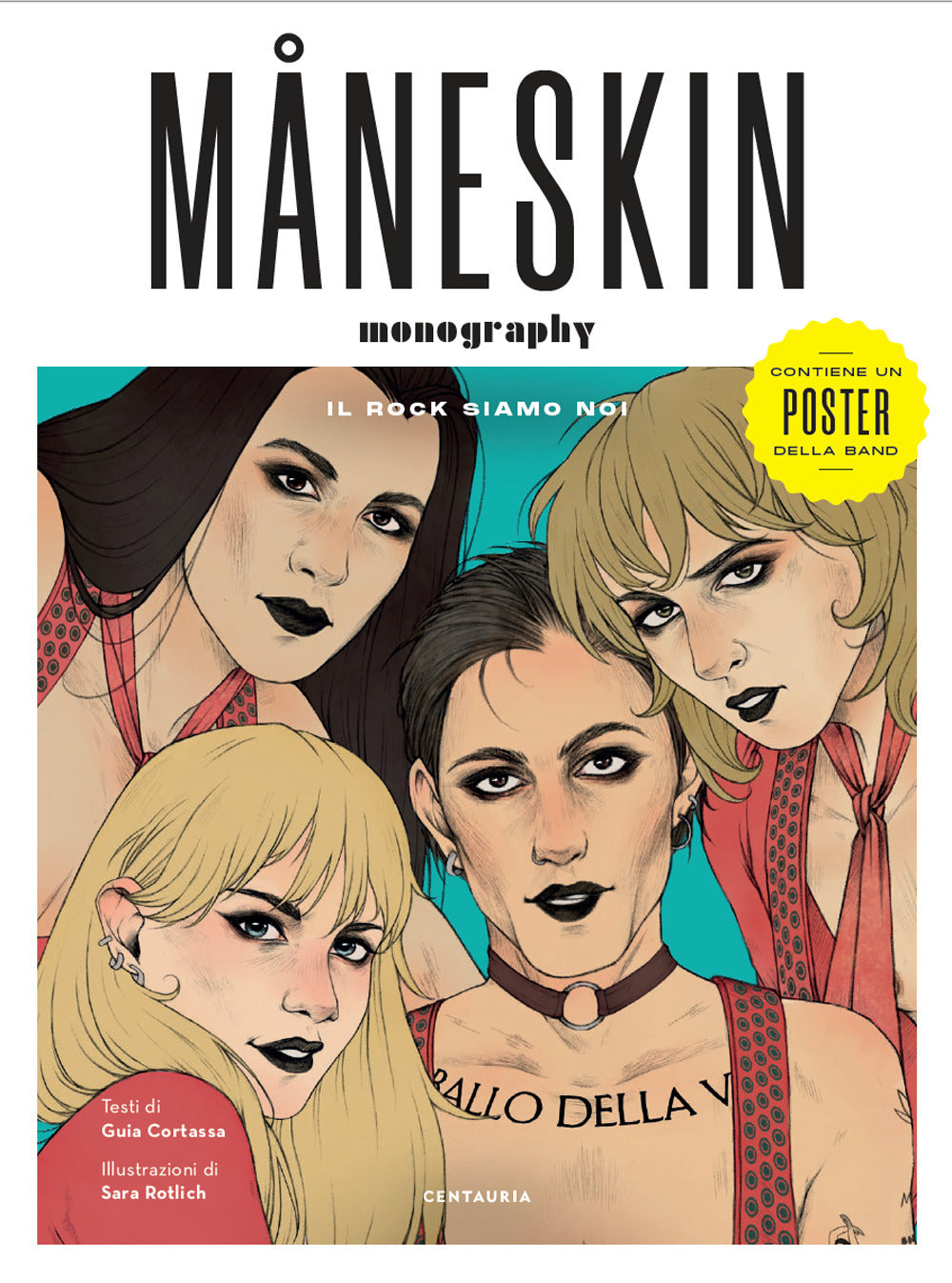 Copertina del libro MANESKIN. IL ROCK SIAMO NOI Immagine principale del prodotto