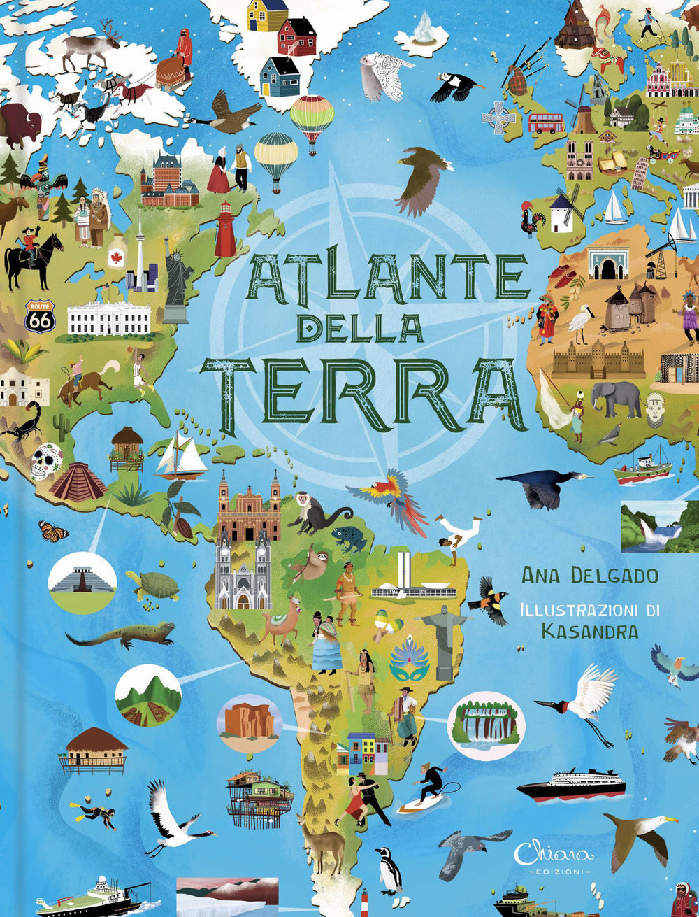 Copertina del libro ATLANTE DELLA TERRA. EDIZ. A COLORI