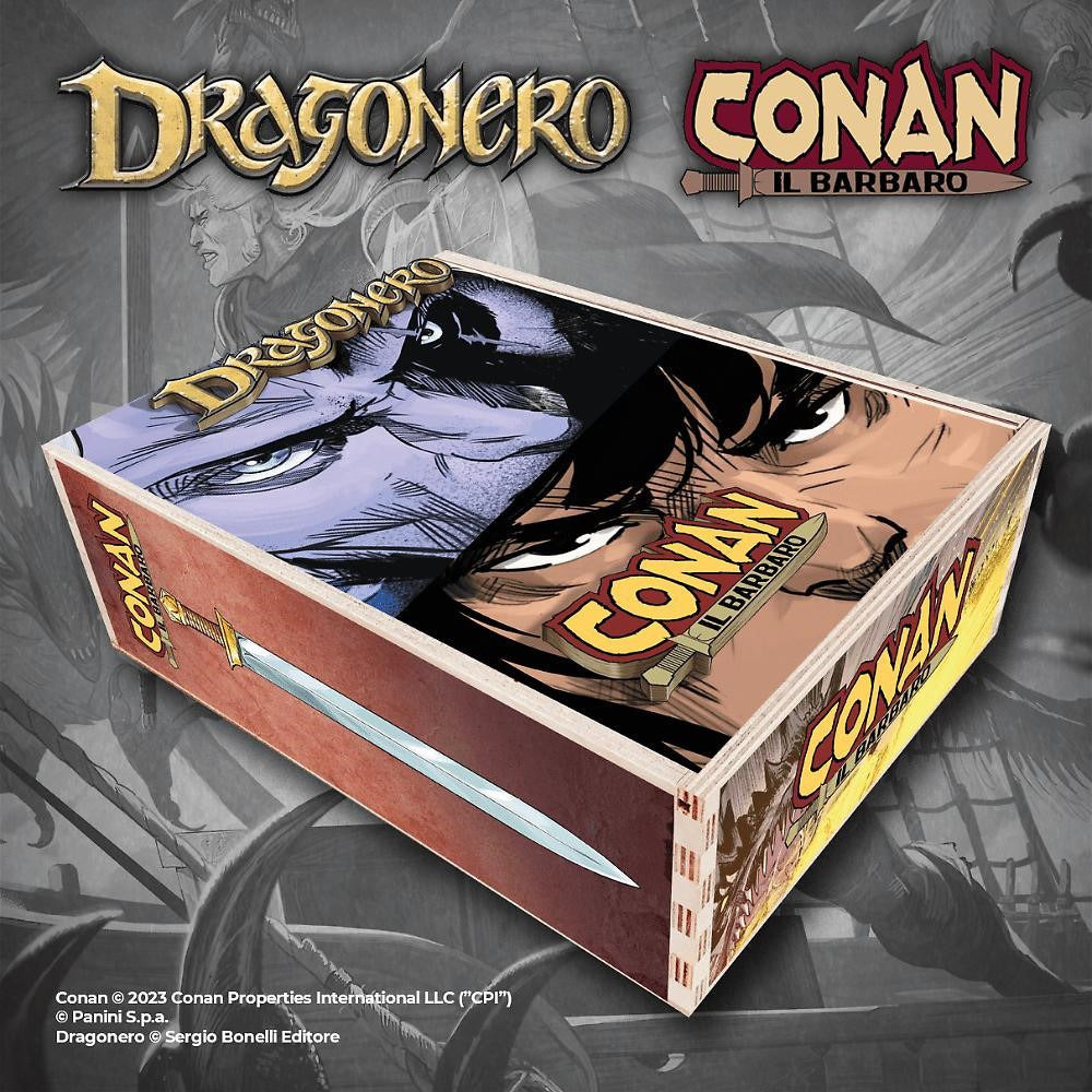 Copertina del libro DRAGONERO CONAN IL BARBARO